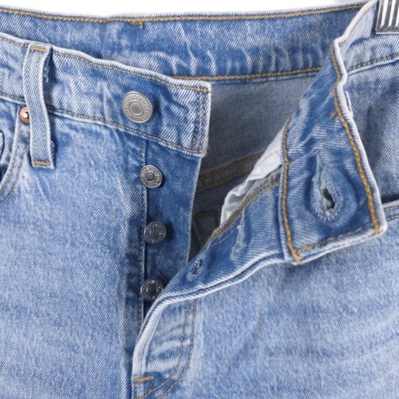 LEVI’S PREMIUM QUALITY CLOTHING‎ 501 S Skinny Button Fly Jeans High Rise W27 L28 - Picture 9 of 12